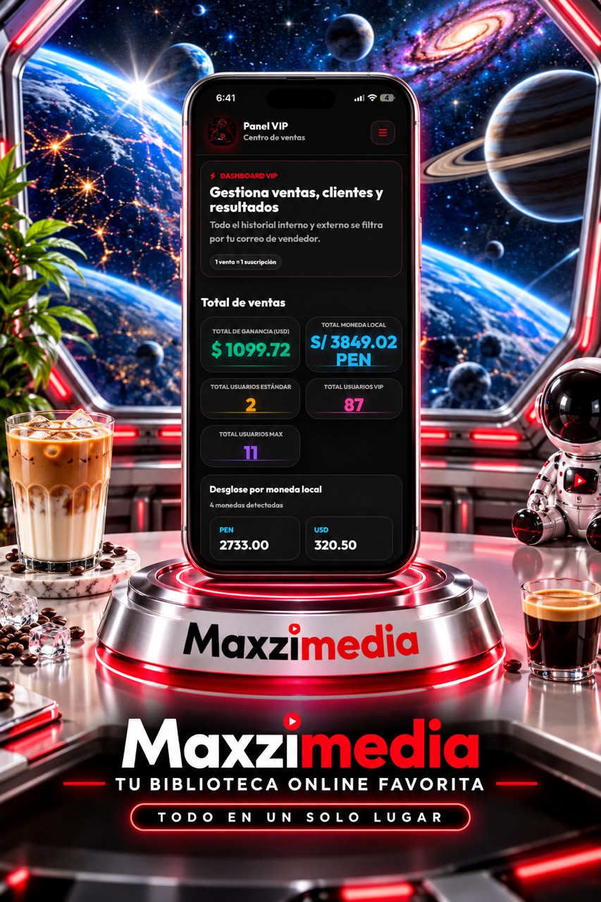 Recursos y posibilidades de MaxziMedia